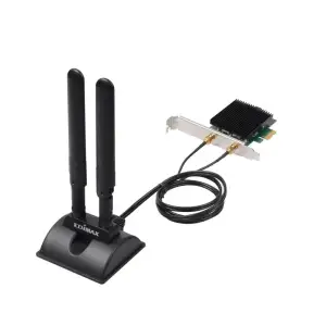 Беспроводной адаптер Edimax EW-7833AXP (AX3000, PCIe, Wi-Fi 6, Bluetooth 5.0, OFDMA, MU-MIMO) UA