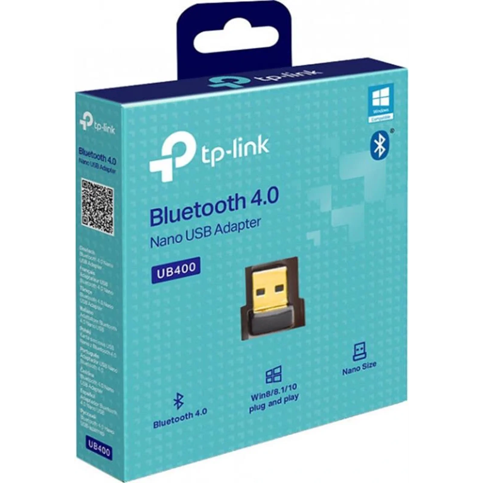 Bluetooth-адаптер TP-Link (UB400) v4.0 Black UA