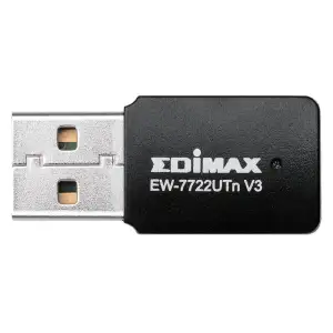 Бездротовий адаптер Edimax EW-7722UTN v3 (N300, mini) UA