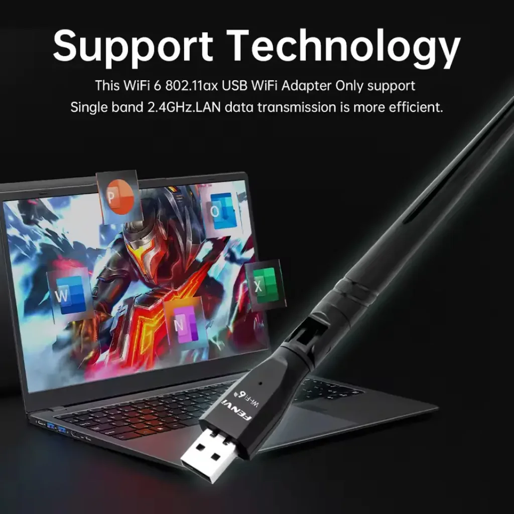 Бездротовий адаптер Fenvi FU-AX300Pro UA