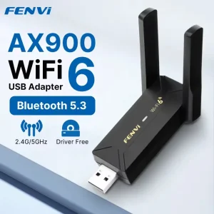 Беспроводной адаптер Fenvi FU-AX900 Wi-Fi 6, Bluetooth 5.3 Dual Band 2.4G 5G UA