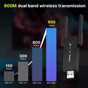 Беспроводной адаптер Fenvi FU-AX900 Wi-Fi 6, Bluetooth 5.3 Dual Band 2.4G 5G UA