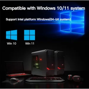 Беспроводной адаптер Fenvi FV-BE200NG Wi-Fi 7, Bluetooth 5.4 Adapter, Tri-band 2.4G/5G/6GHz UA