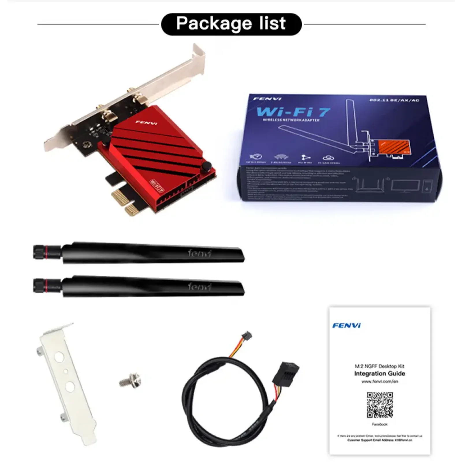 Беспроводной адаптер Fenvi FV-BE8800 UA