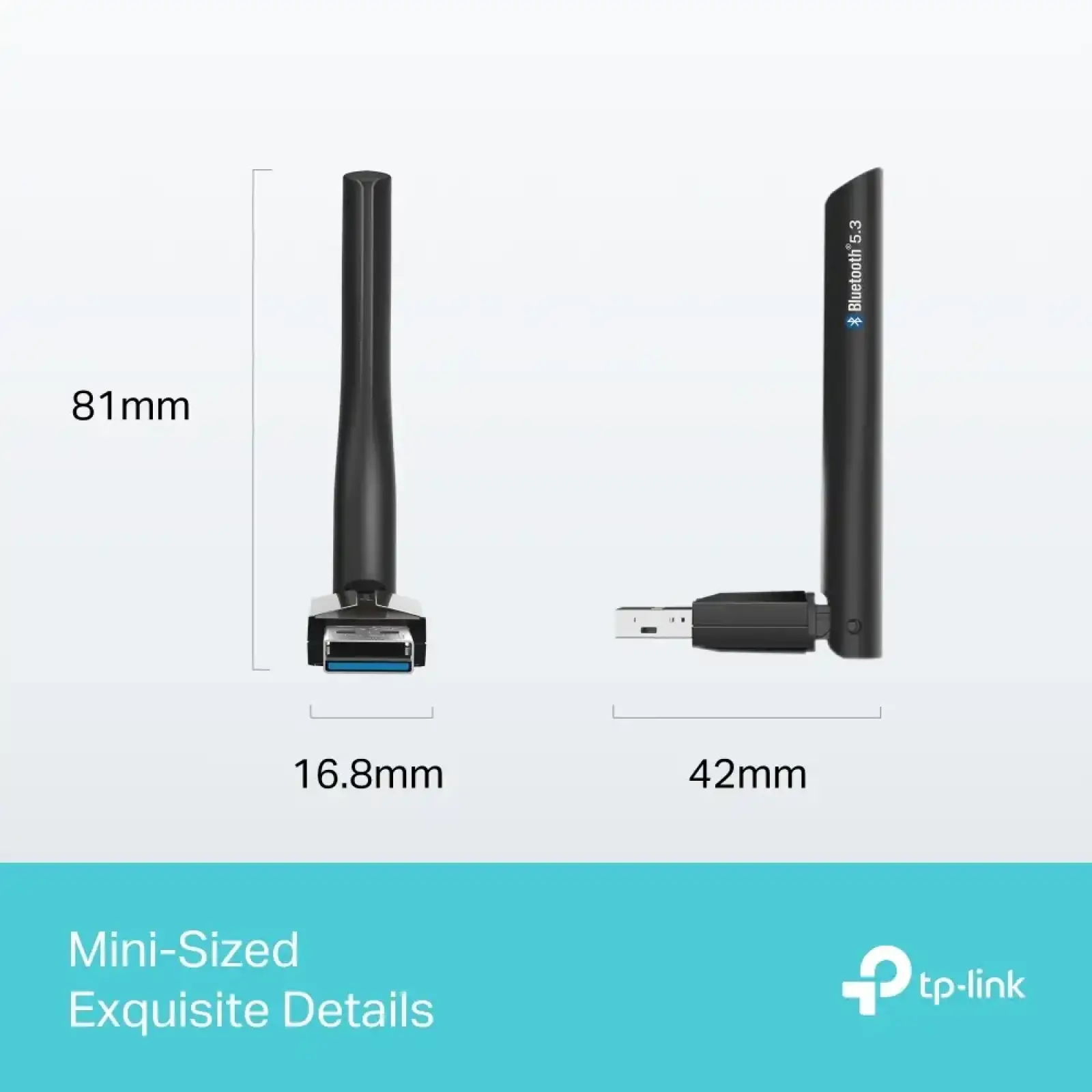 Bluetooth-адаптер TP-Link UB500 Plus, Bluetooth 5.3 UA