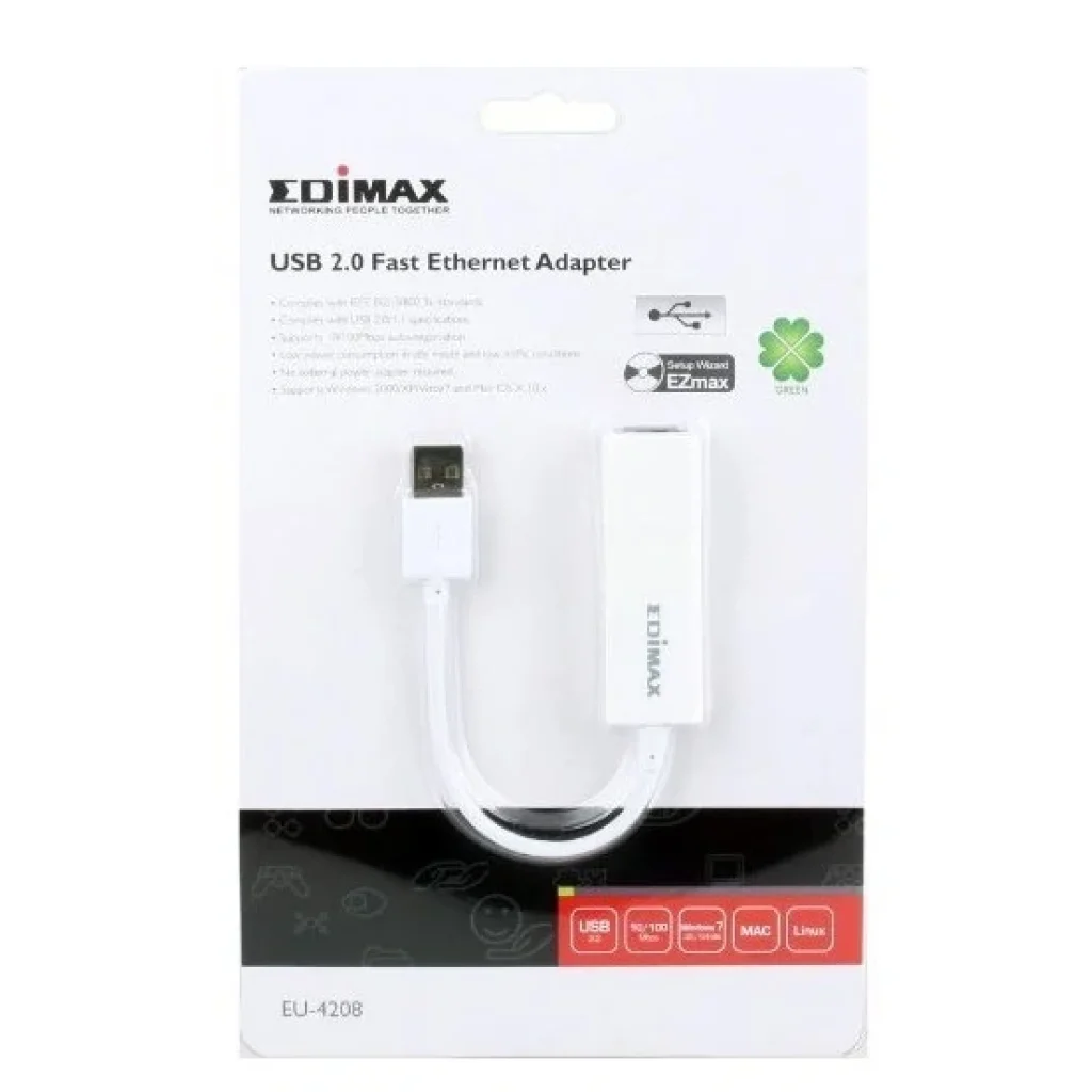 Сетевой адаптер Edimax EU-4208 USB UA