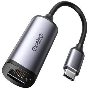 Сетевой адаптер Choetech HUB-R02 USB-C to RJ45 2.5Gbps UA