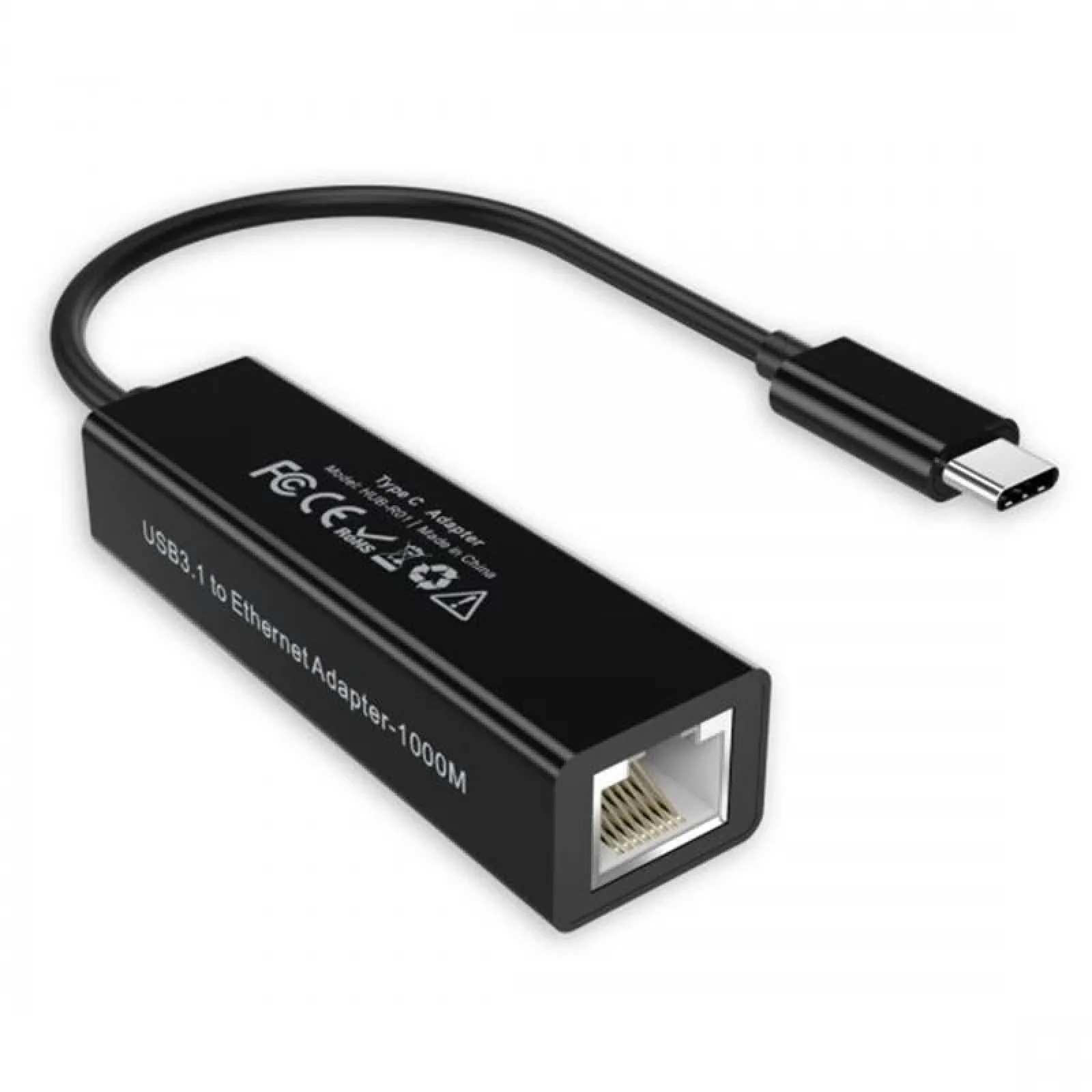 Мережевий адаптер Choetech HUB-R01 USB-C to RJ45 1Gbps UA