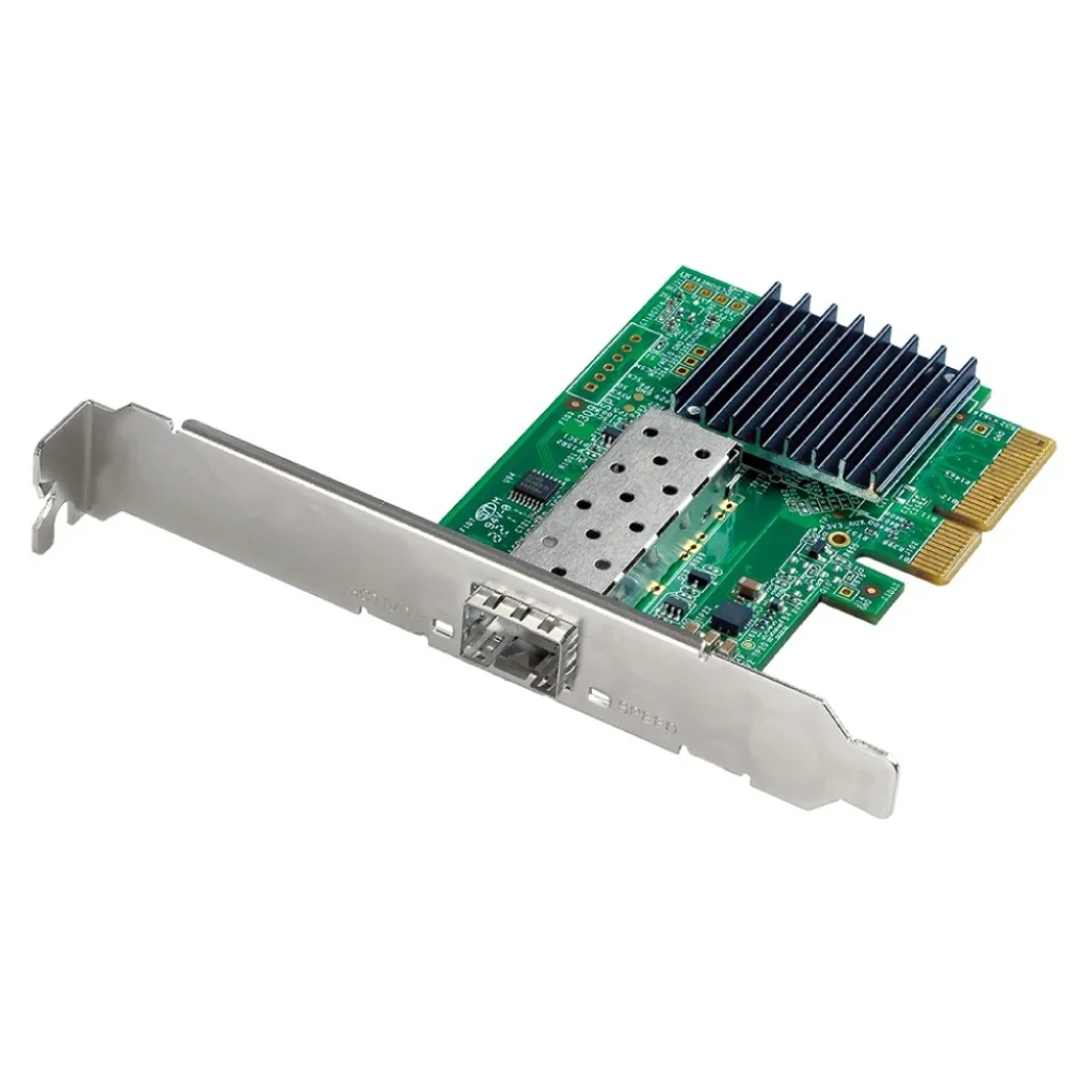 Мережевий адаптер Edimax EN-9320SFP+ V2 (1xSFP+, PCI-E, з кріпленням low profile) UA