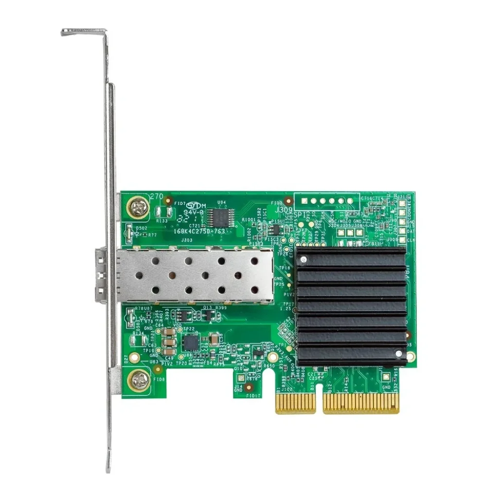 Мережевий адаптер Edimax EN-9320SFP+ V2 (1xSFP+, PCI-E, з кріпленням low profile) UA