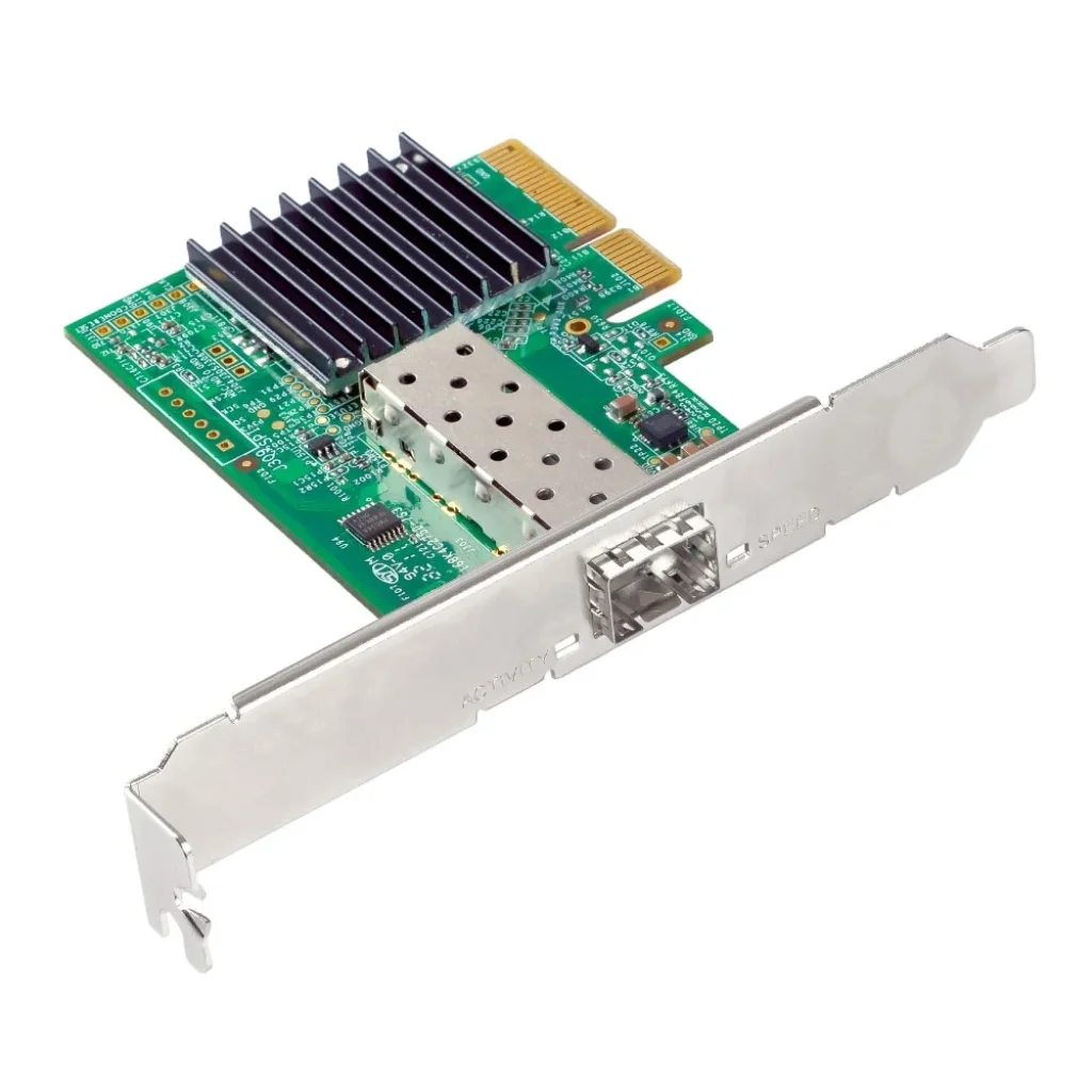 Мережевий адаптер Edimax EN-9320SFP+ V2 (1xSFP+, PCI-E, з кріпленням low profile) UA