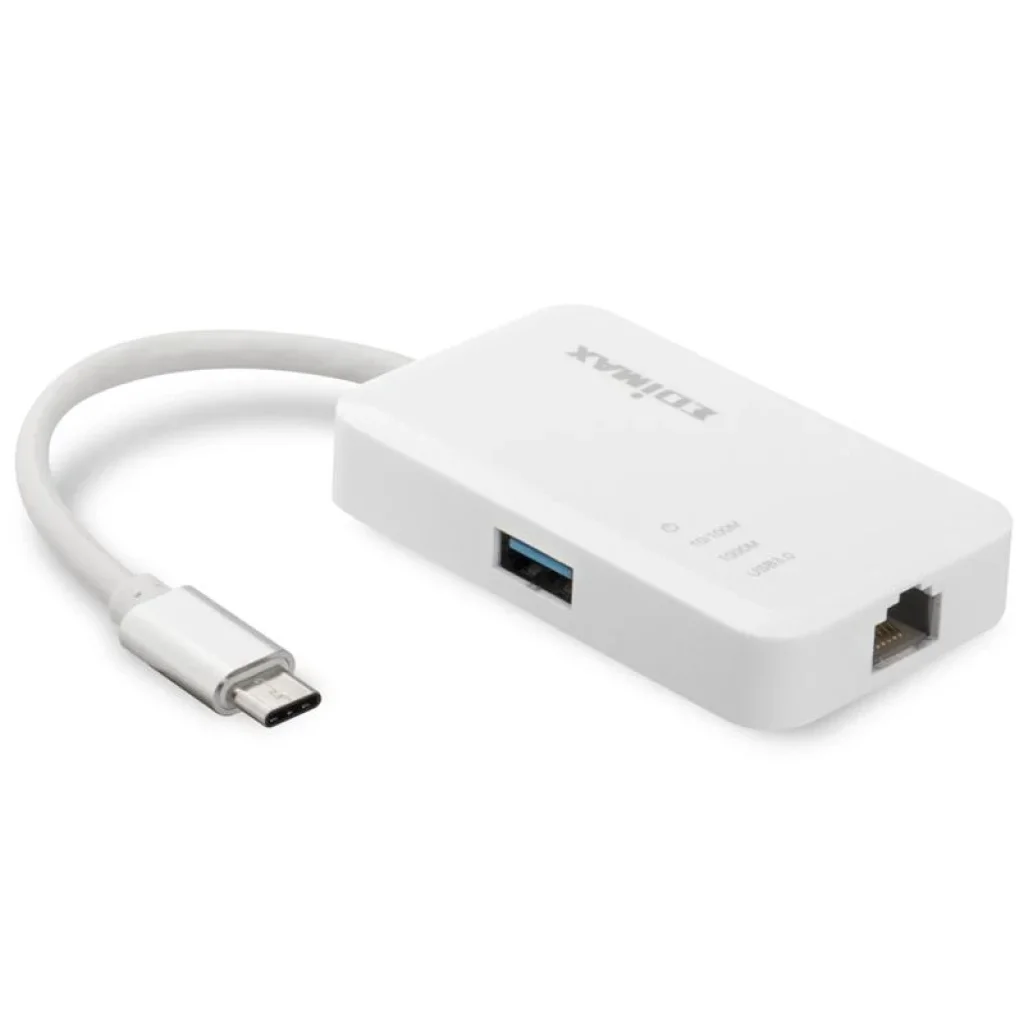 Мережевий адаптер Edimax EU-4308 USB-C (1xGE, 3xUSB 3.0) UA