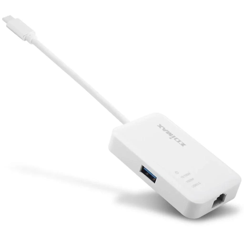 Мережевий адаптер Edimax EU-4308 USB-C (1xGE, 3xUSB 3.0) UA