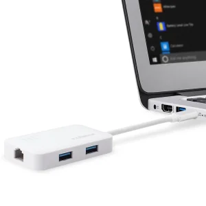 Мережевий адаптер Edimax EU-4308 USB-C (1xGE, 3xUSB 3.0) UA