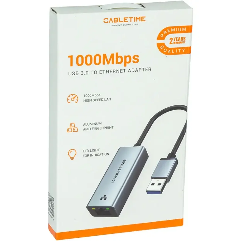 Мережевий адаптер Cabletime CA913367 UA
