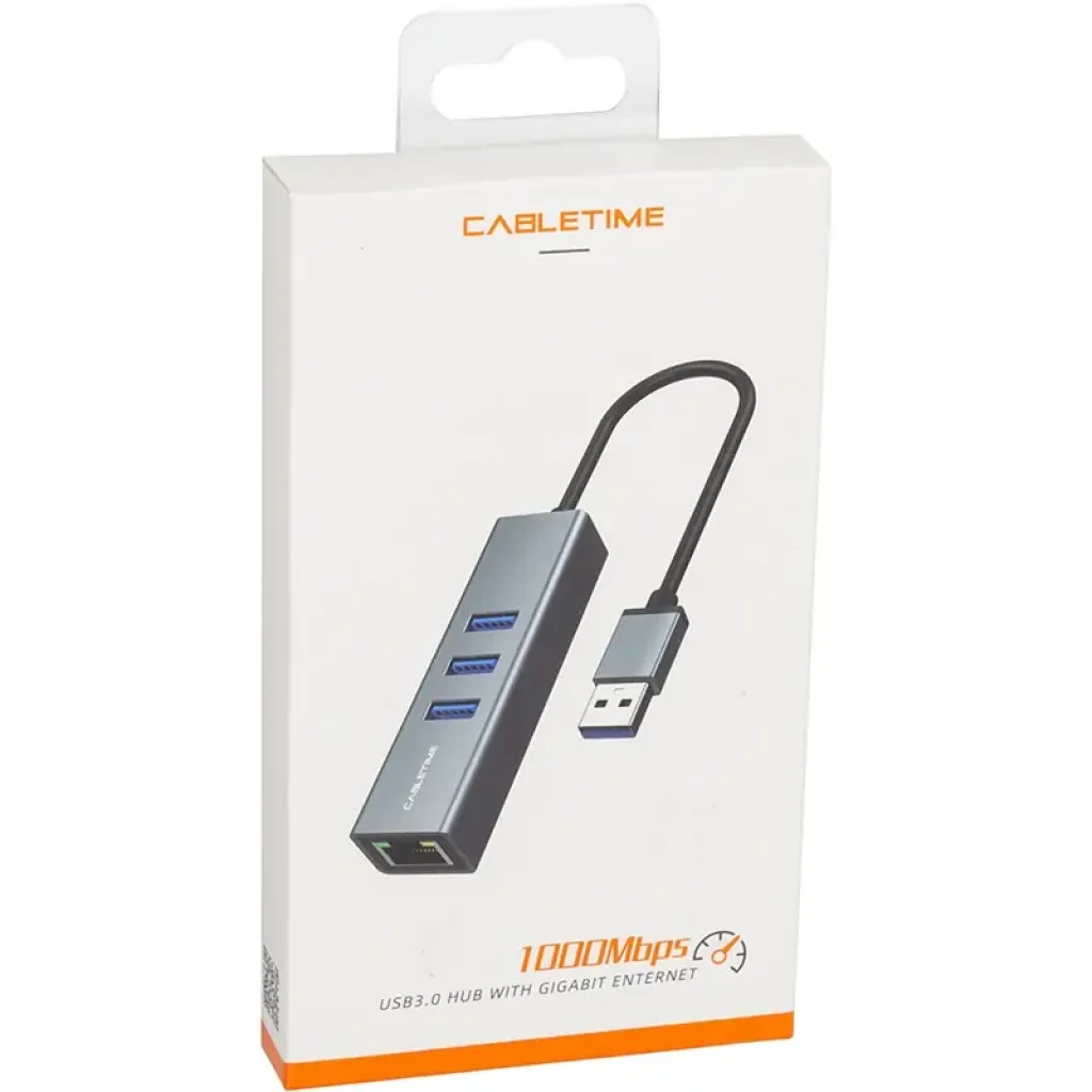 Мережевий адаптер Cabletime CA913374 UA