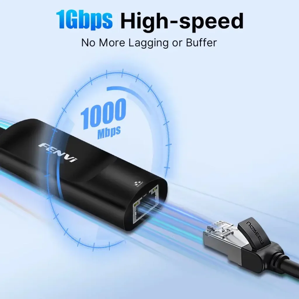 Мережевий адаптер Fenvi USB 3.0 - LAN RJ45 UA