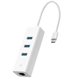 Мережевий адаптер TP-Link UE330C (USB-C 3.0, 10/100/1000Mbps, 3xUSB 3.0 HUB) UA