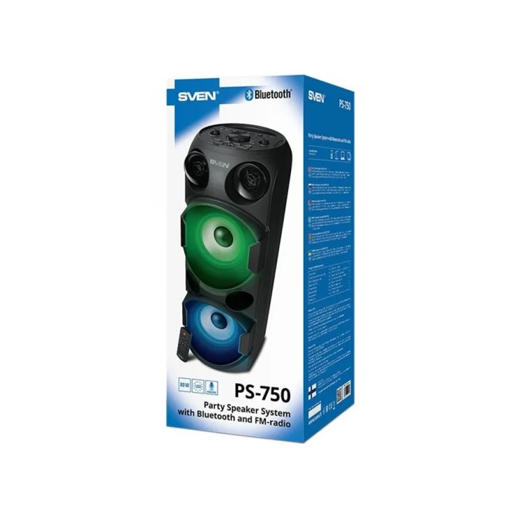 Акустична система Sven PS-750 Black, 00410101 UA