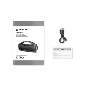 Акустична система REAL-EL X-713 Black, EL121600014 UA