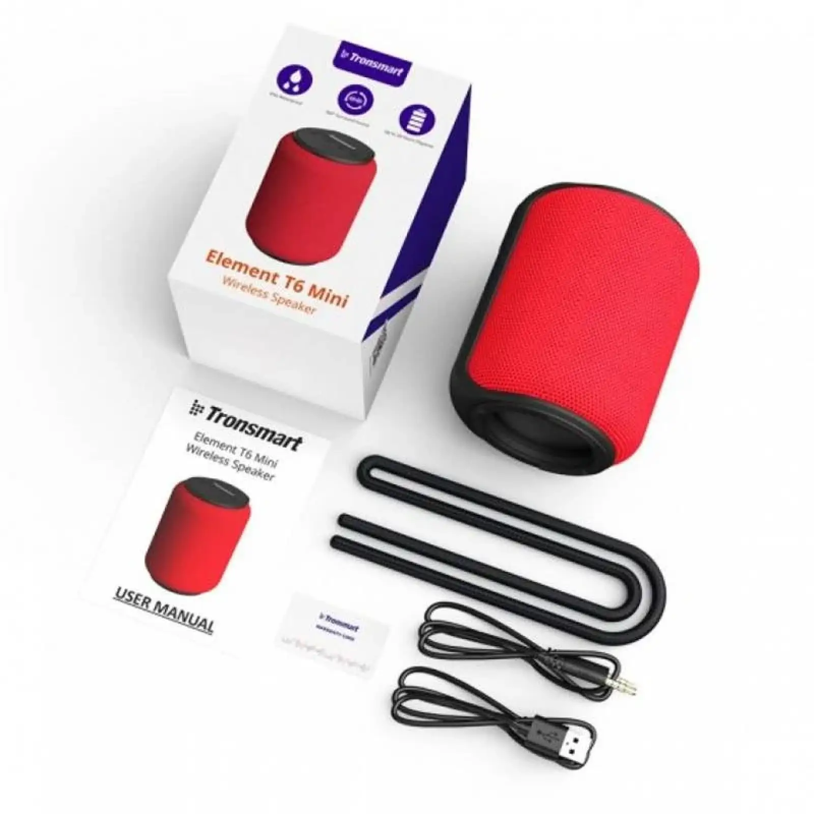 Акустична система Tronsmart Element T6 Mini Red (366158) UA
