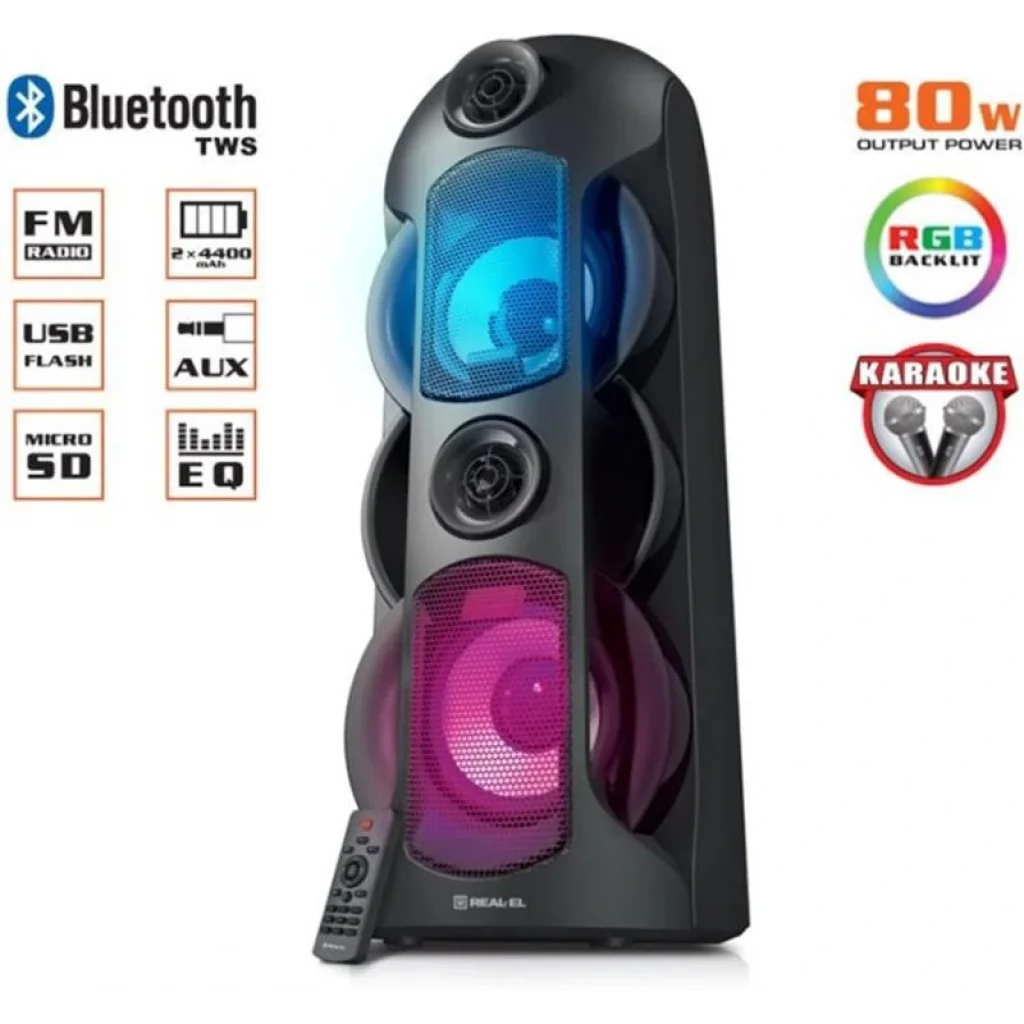 Акустическая система REAL-EL X-787 Black, EL121600008 UA