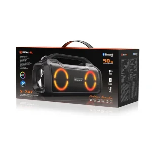 Акустична система REAL-EL X-747 Black, EL121600013 UA