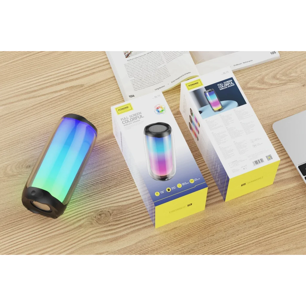 Акустическая система Foneng BL15 Full Screen Colorful Bluetooth Speaker (BL15-BS-FSC) UA