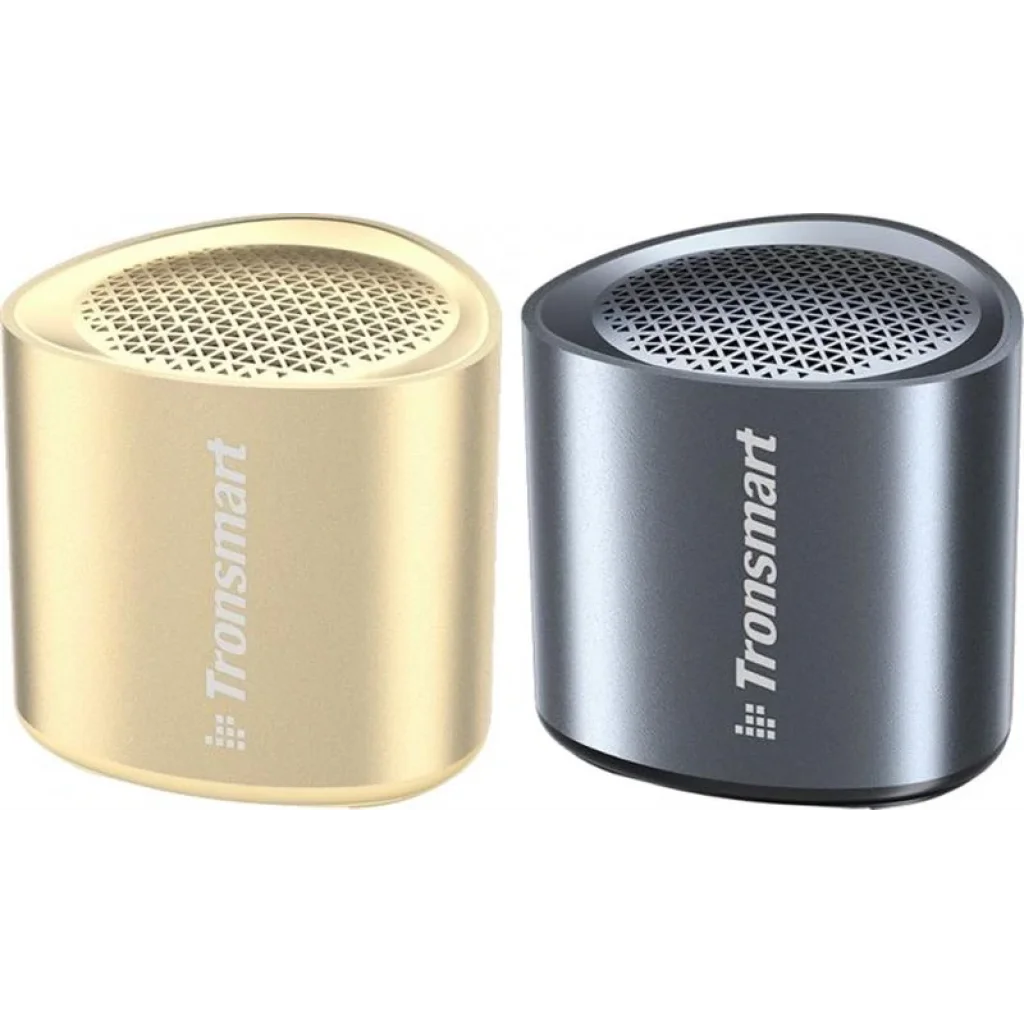 Акустическая система Tronsmart Nimo Mini Speaker Polar Black + Nimo Mini Speaker Gold (994703) UA