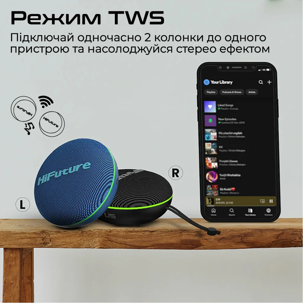 Акустична система HiFuture Altus 5W Black (altus.black) UA