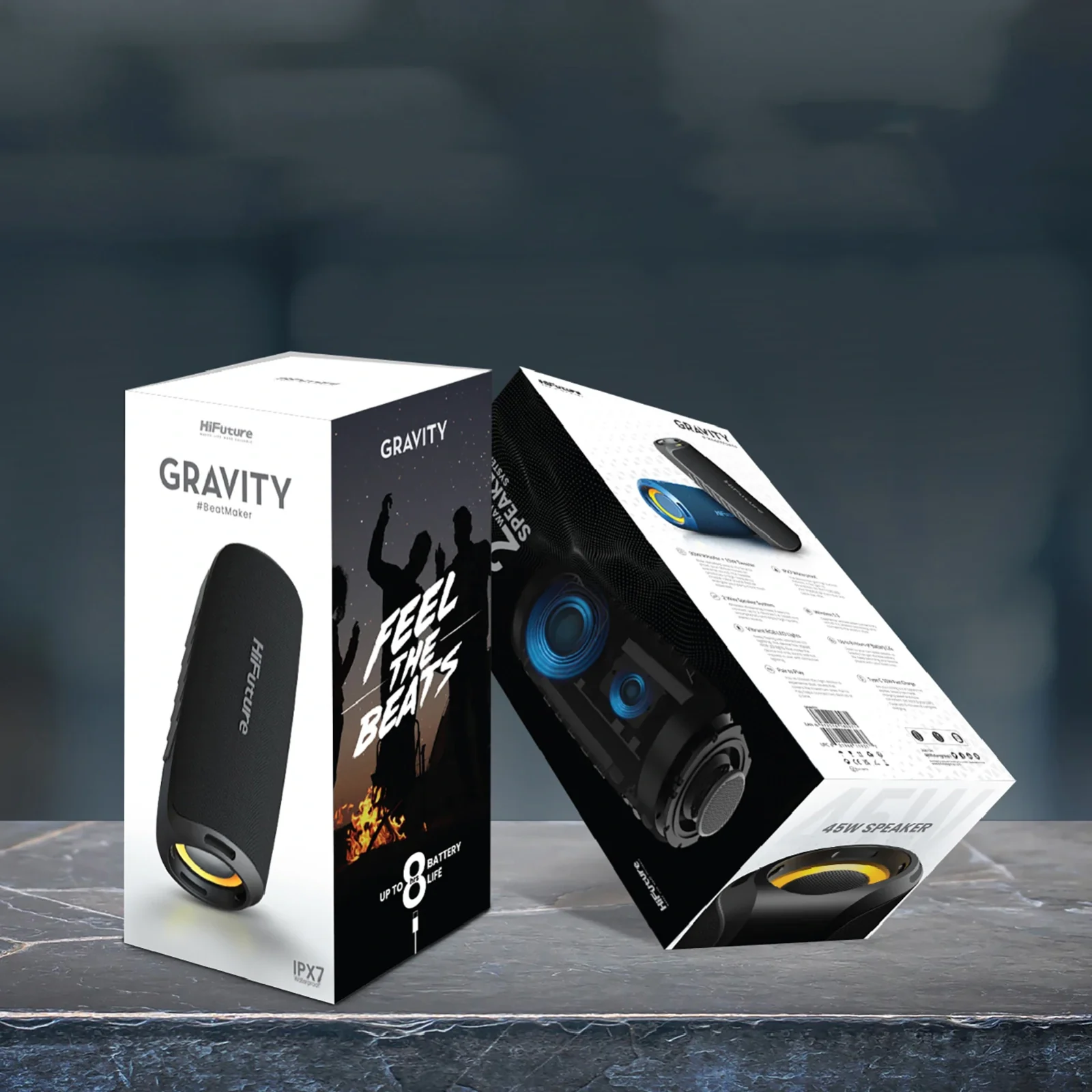 Акустическая система HiFuture Gravity 45W Black (gravity.black) UA