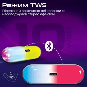 Акустическая система Promate Lumibar Black UA