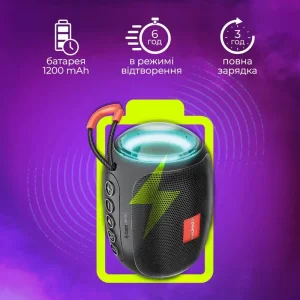Акустическая система Promate Capsule-3 Black UA