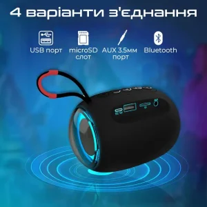 Акустическая система Promate Capsule-3 Black UA