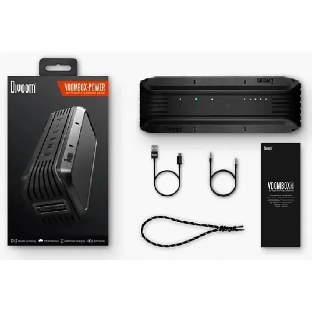 Акустическая система Divoom Voombox-Power Black (617148) UA