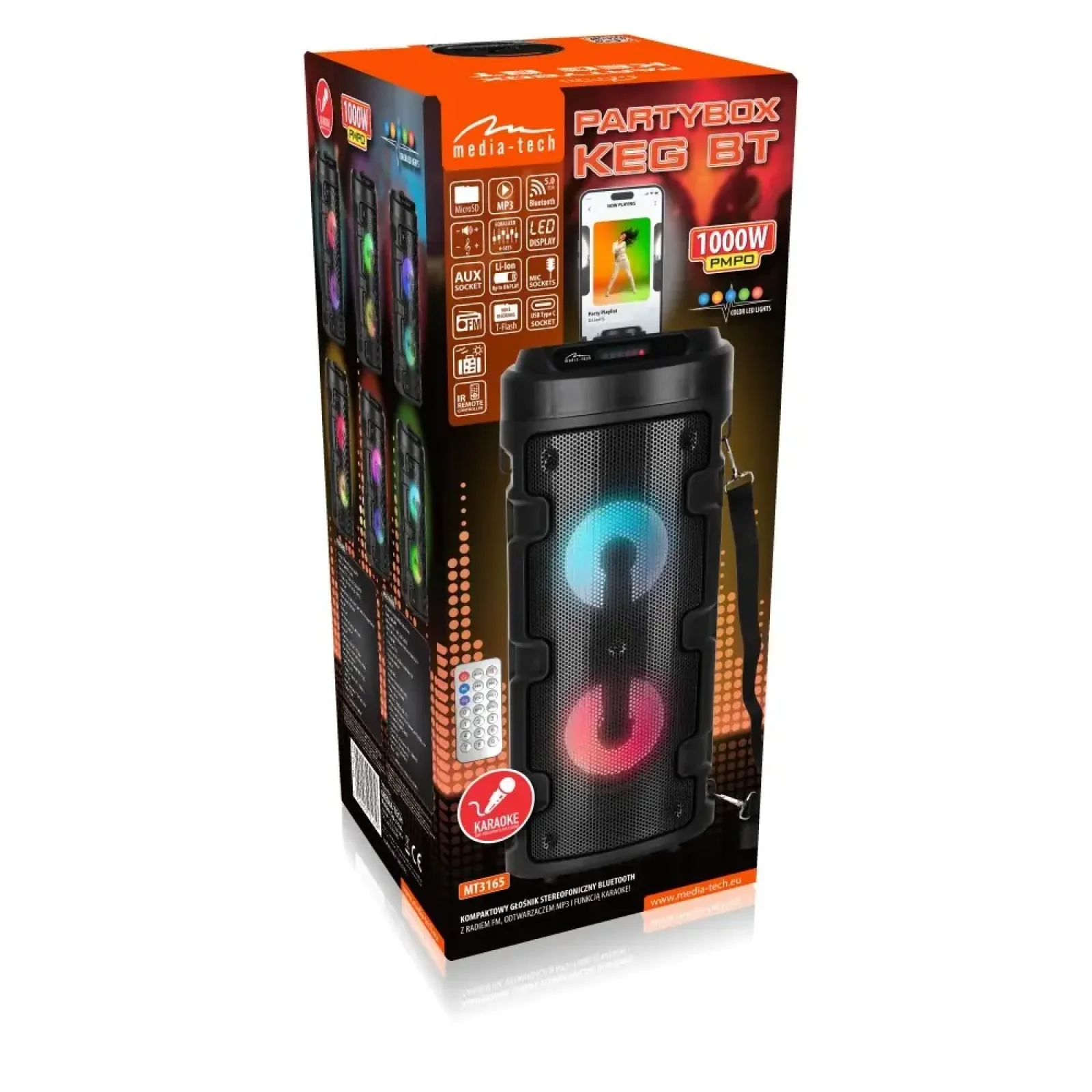 Акустична система Media-Tech MT3165 Black UA