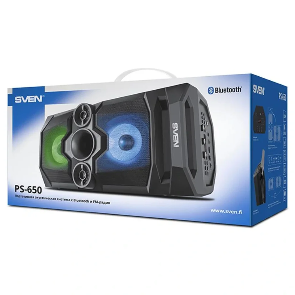 Акустична система Sven PS-650 Black, 00410094 UA