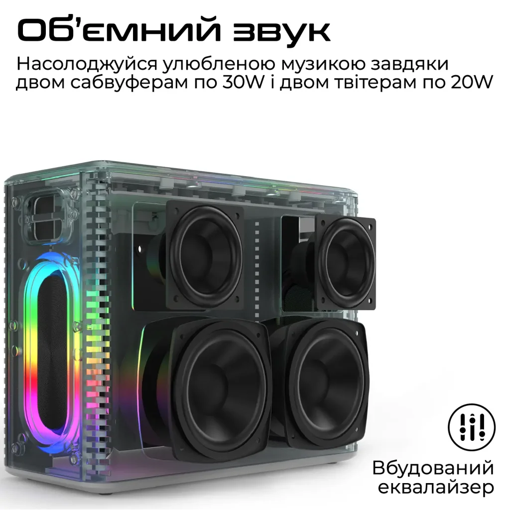 Акустична система HiFuture MusicBox 100W Black UA