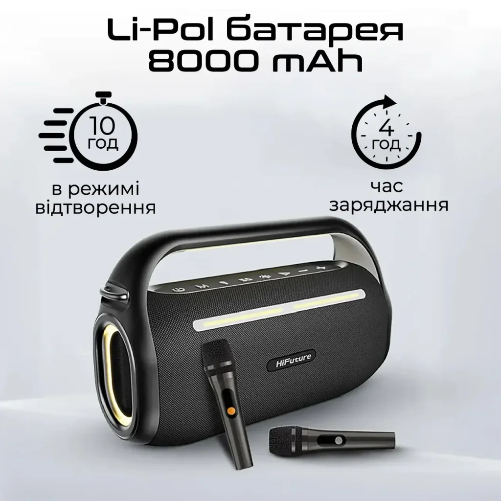 Акустична система HiFuture MusicBox 100W Black (musicbox100.black) UA