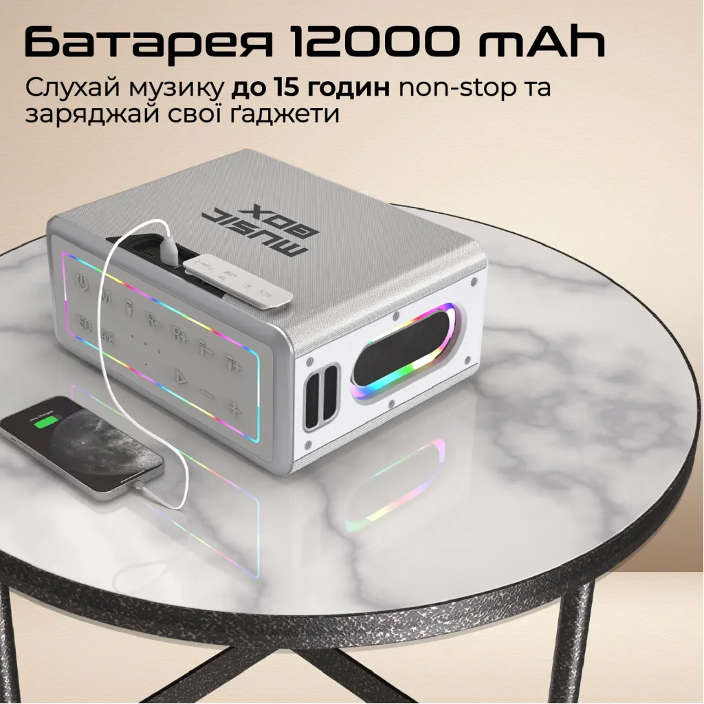 Акустична система HiFuture MusicBox 100W Black UA