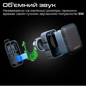 Акустична система HiFuture Pocket-S 5W Blue/Green (pocket-s.bluegreen) UA