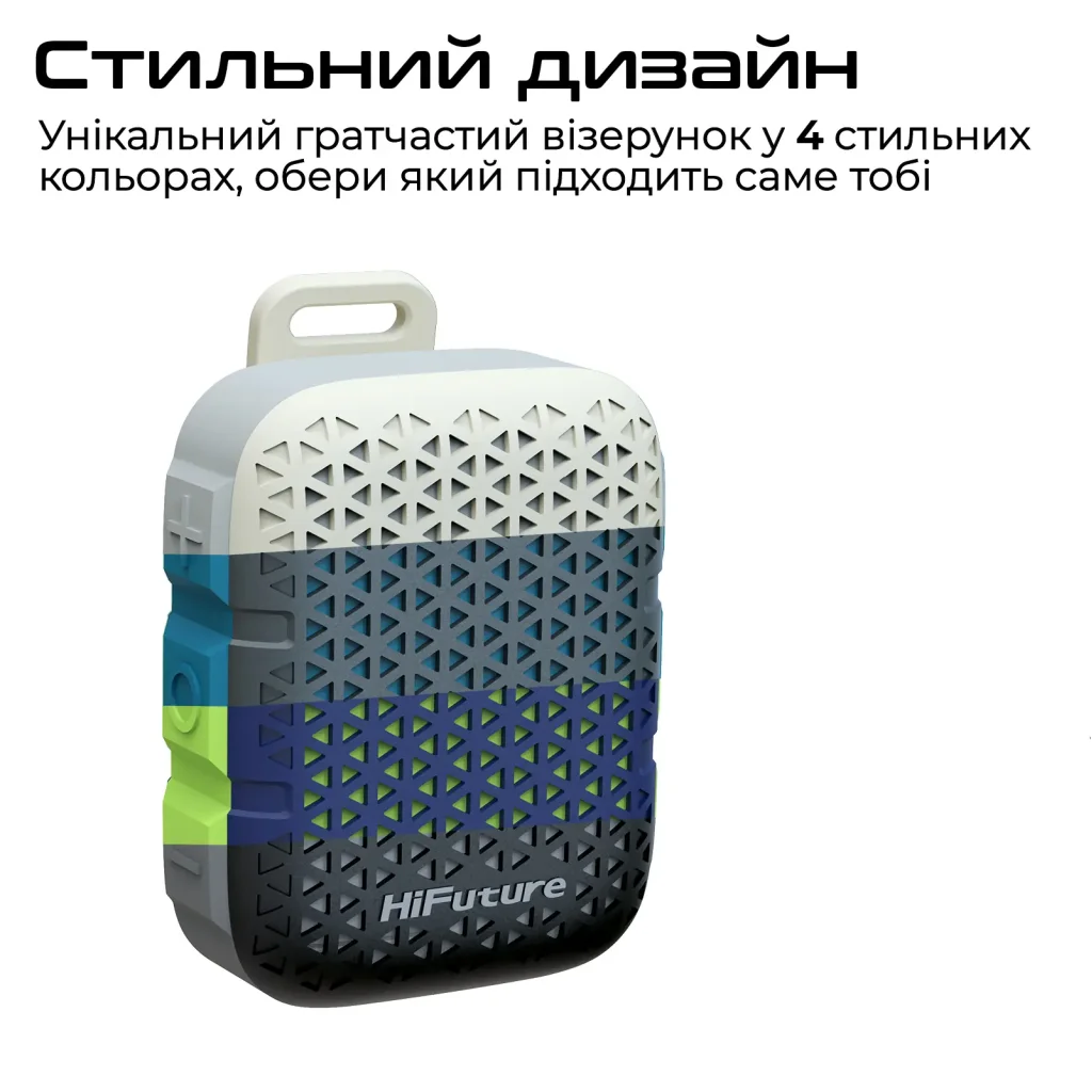 Акустична система HiFuture Pocket-S 5W Grey/Blue (pocket-s.greyblue) UA