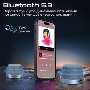 Акустическая система Promate Punch 3W Navy (punch.navy) UA