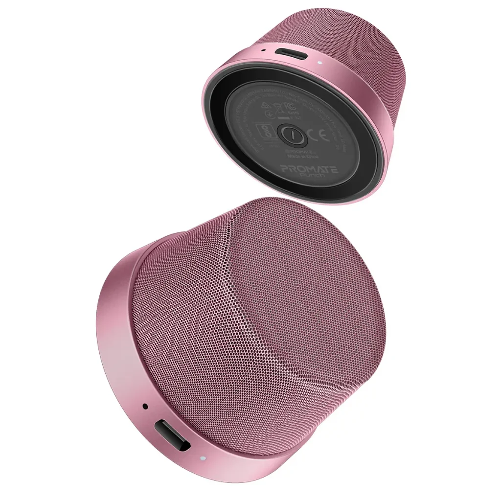 Акустическая система Promate Punch 3W Pink (punch.pink) UA