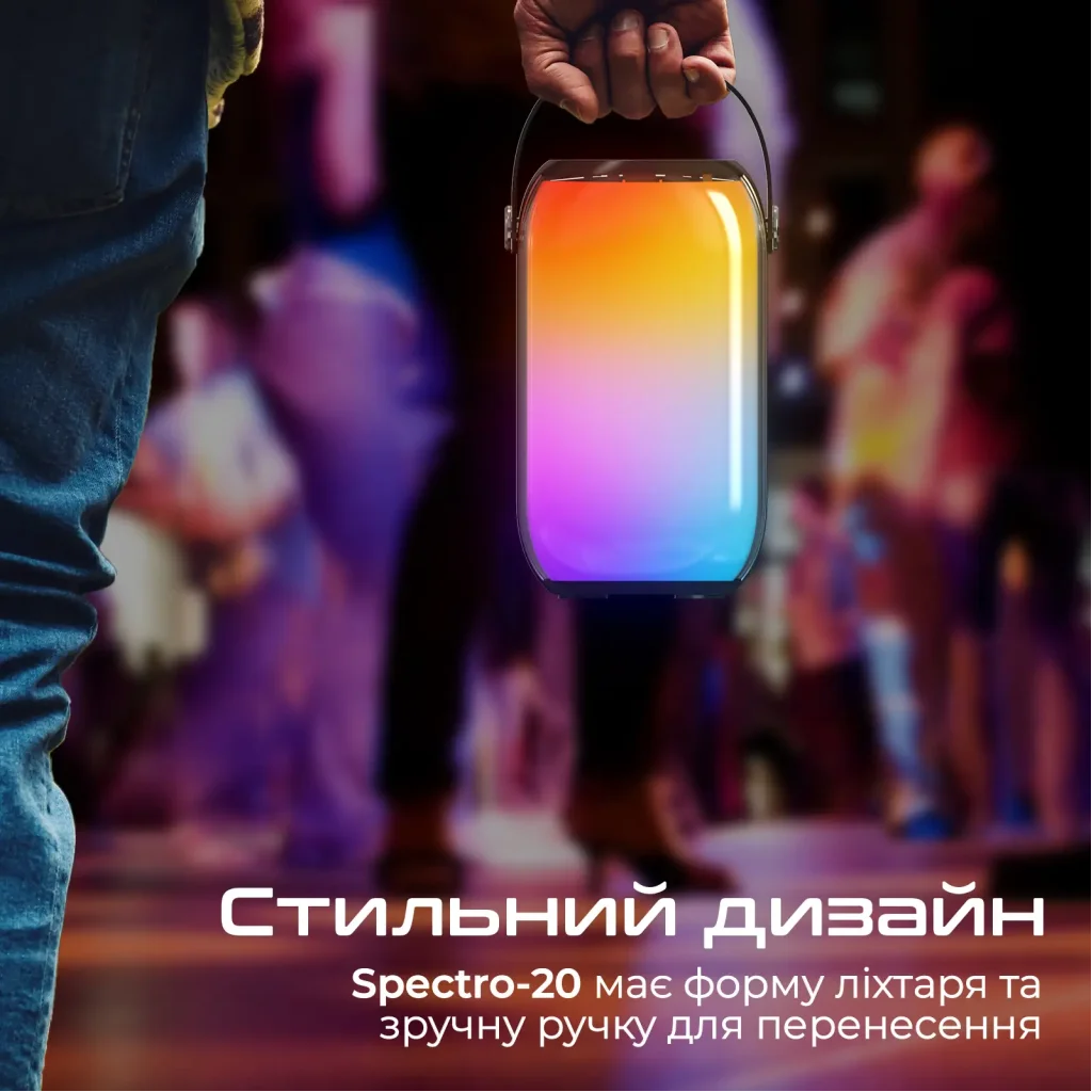 Акустична система Promate Spectro-20 20W Black (spectro-20) UA
