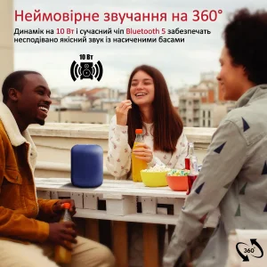 Акустическая система Promate Boom-10 W Blue (boom-10.blue) UA