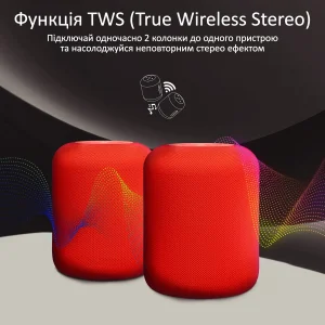 Акустична система Promate Boom-10 W Red (boom-10.red) UA