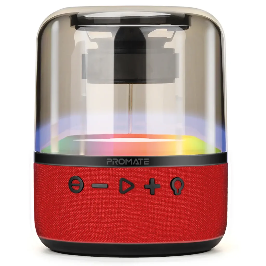 Акустическая система Promate Glitz-L 10W Red (glitz-l.red) UA