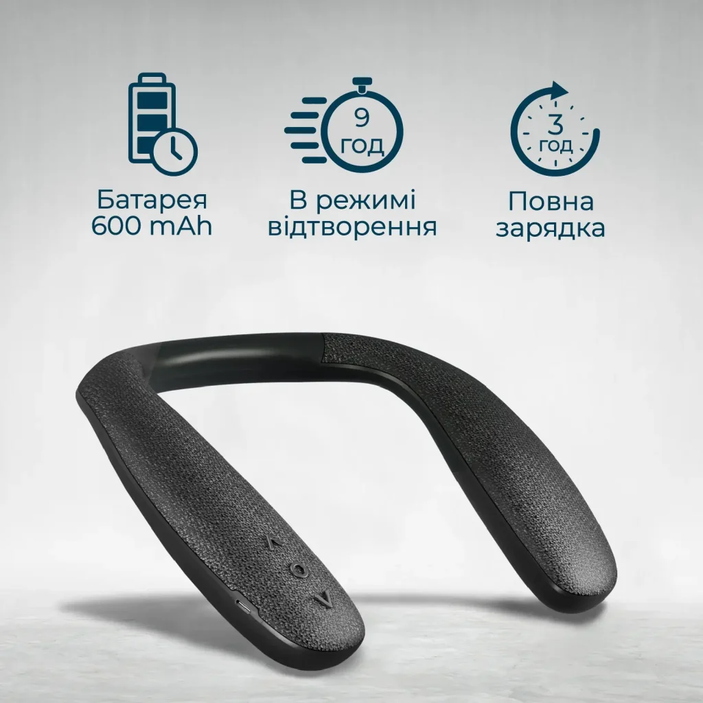Акустична система Promate Hook 6W Black (hook.black) UA