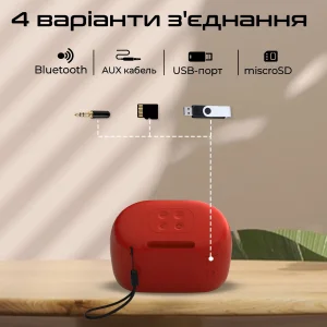 Акустическая система Promate Mood 5W Red (mood.red) UA